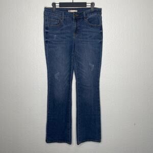 So Womens Jeans Size 30 Low Rise Bootcut Medium Wash Denim Blue Casual Wear